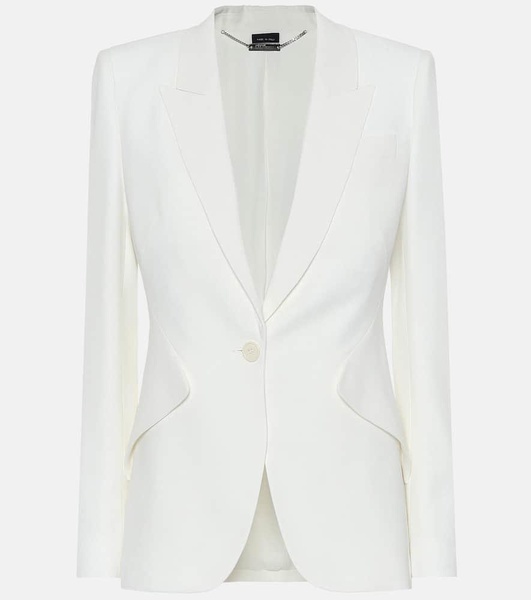 Crêpe blazer