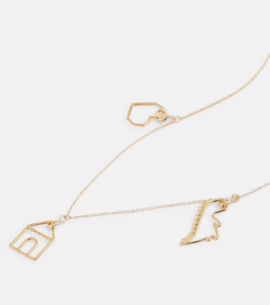 Trio Pura 9kt gold necklace