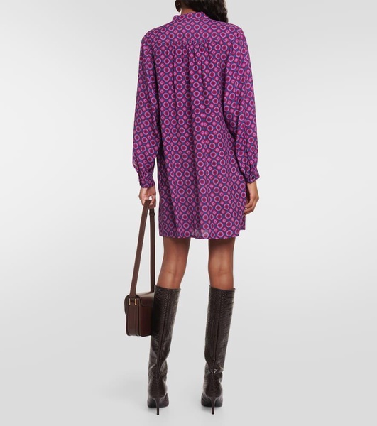 Mathilde printed shirt dress
