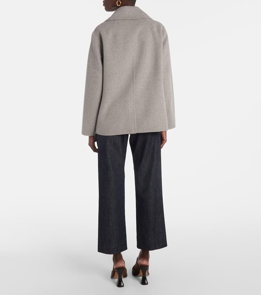 Margot double-breasted wool blazer