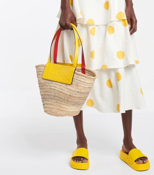 Loubishore woven tote