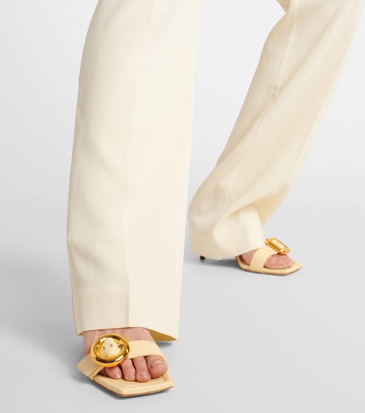 Aurelia crêpe straight pants