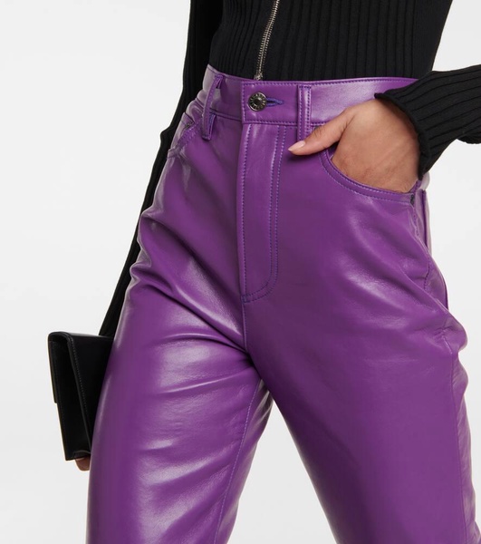 90s Pinch high-rise faux leather pants