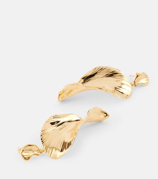 Petal drop earrrings