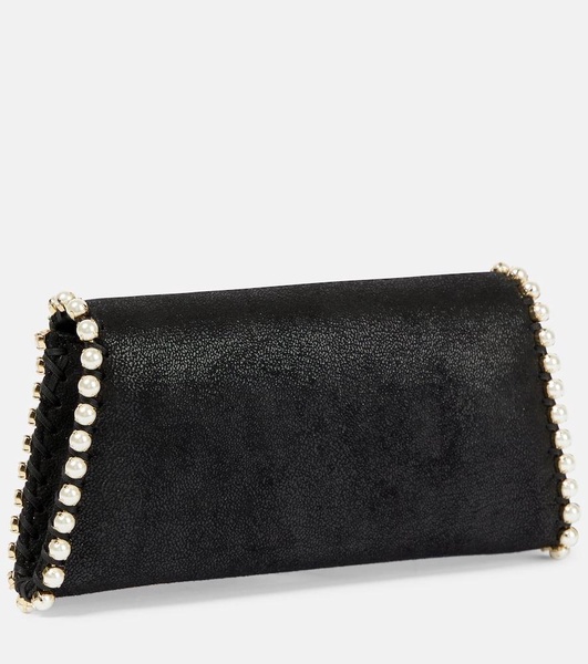 Falabella embellished clutch bag