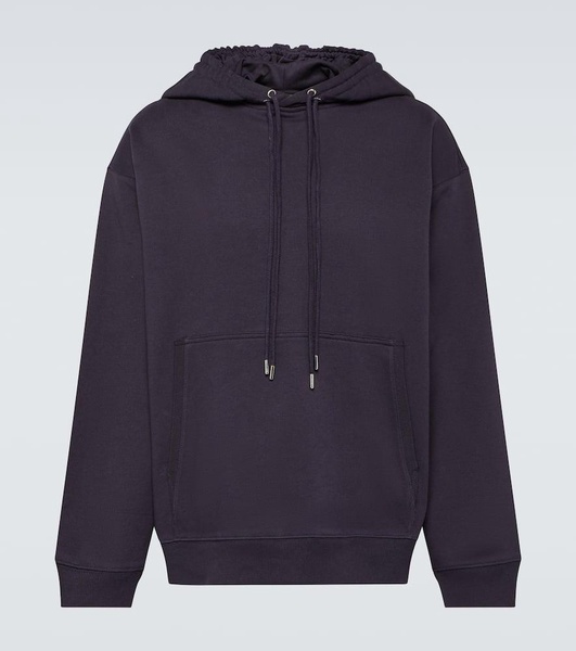 Cotton jersey hoodie
