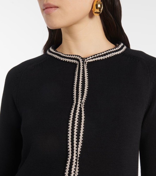 Zenobia cotton cardigan