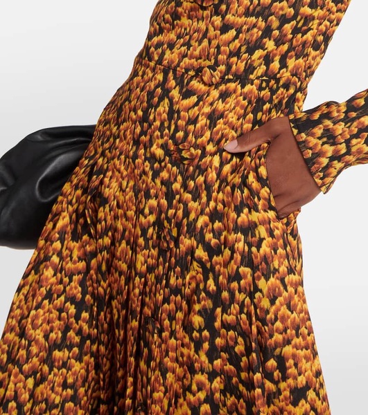 Teys printed midi dress