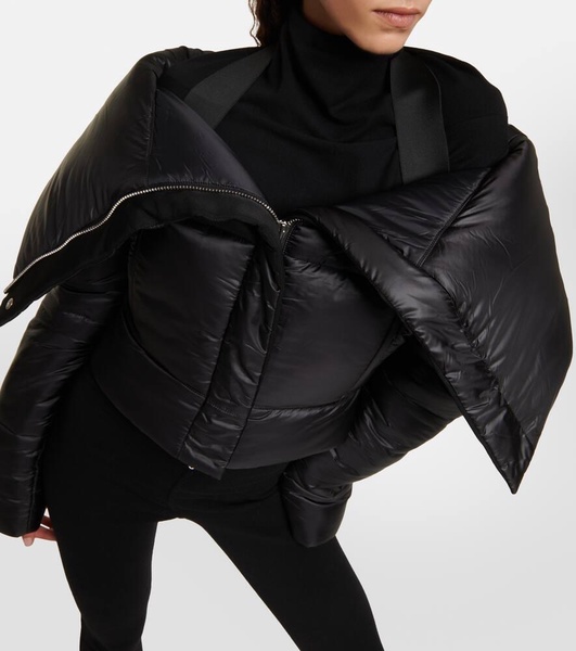 Cropped puffer jacket