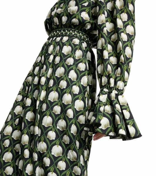 Almendra Perla cotton poplin maxi dress