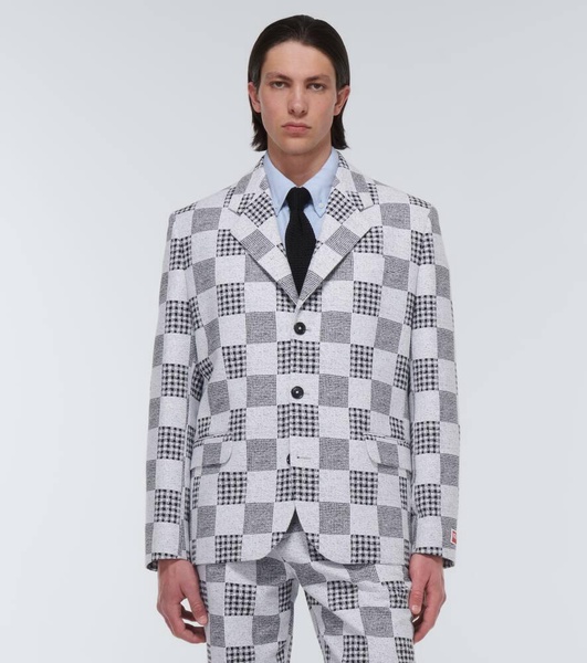 Patchwork blazer