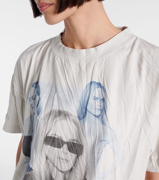 Nicole printed jersey T-shirt
