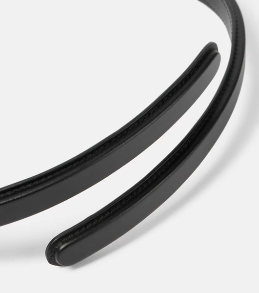 Flex Thin Twist leather belt