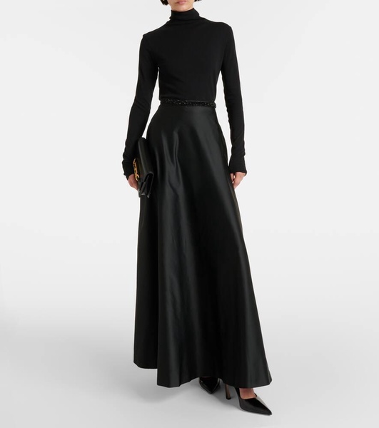 Brasile embellished maxi skirt
