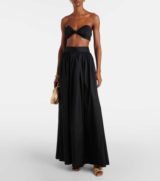 Cotton bandeau top