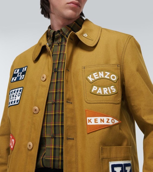 Embroidered cotton jacket