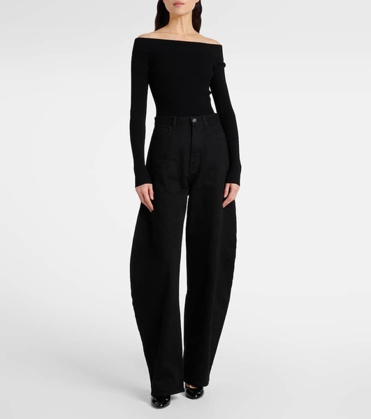 Barrel-leg jeans