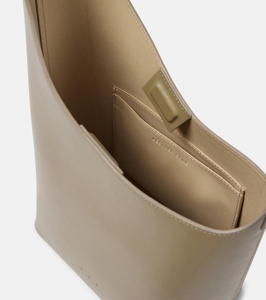 Demi Lune Small leather tote bag