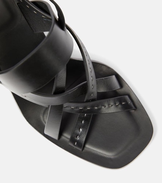Seamhighsan 90 leather sandals