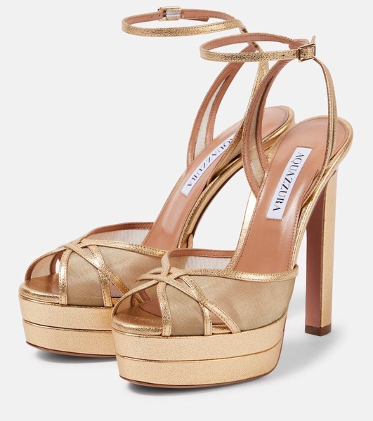 Shear 130 mesh platform sandals