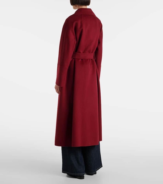 Wool wrap coat