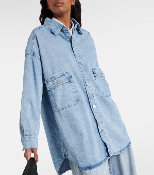 Oversized denim jacket