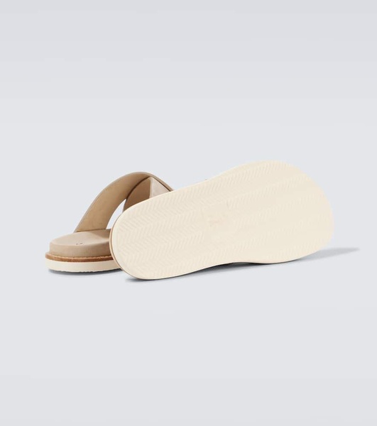 Suede sandals