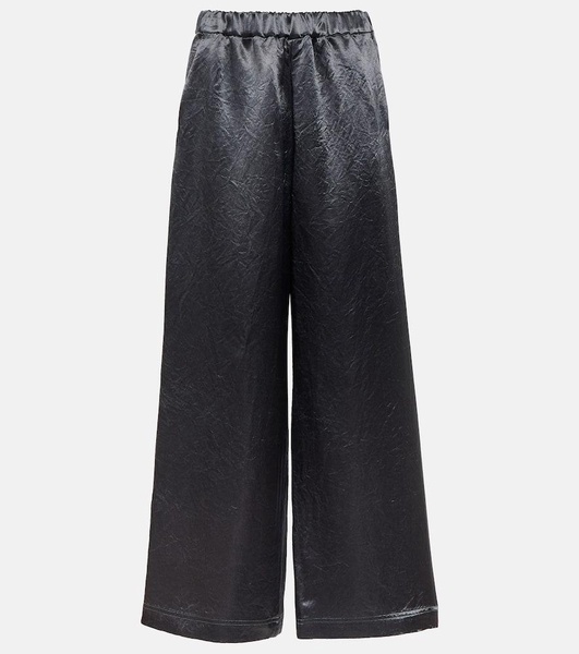 Acanto satin wide-leg pants