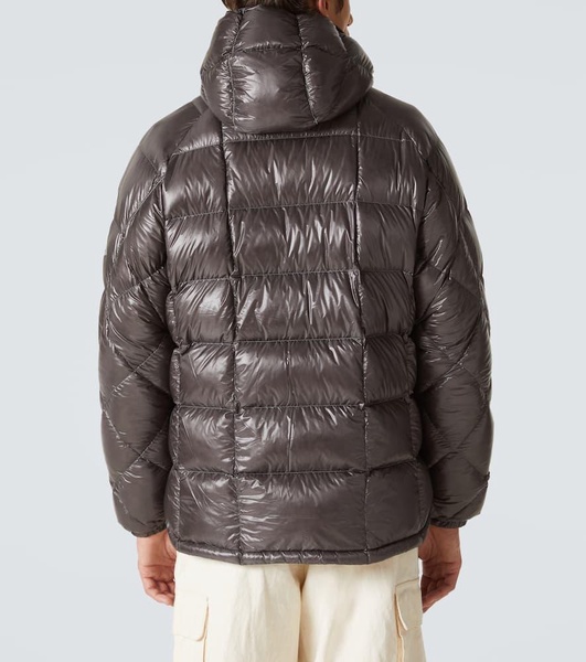 Quilted down jacket