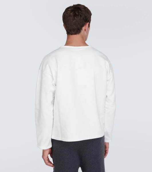 Daisy Never Tell cotton Henley shirt