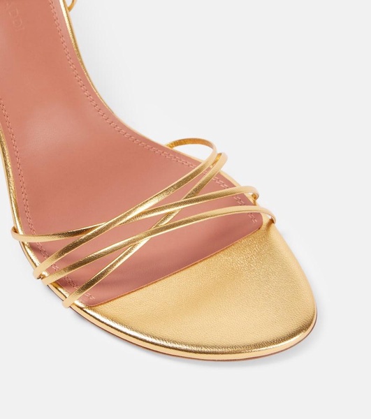 Lori 60 metallic leather sandals