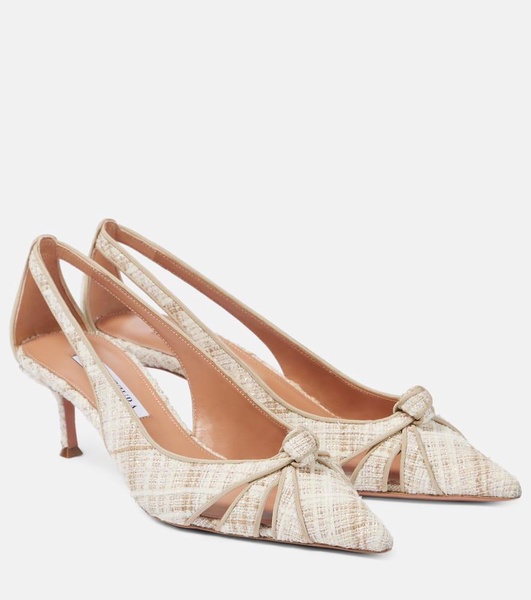 Premiere 50 cutout tweed pumps