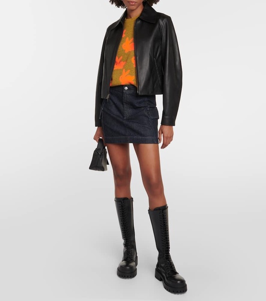 x EmRata Colombo cargo miniskirt 