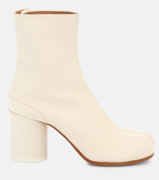 Tabi leather ankle boots