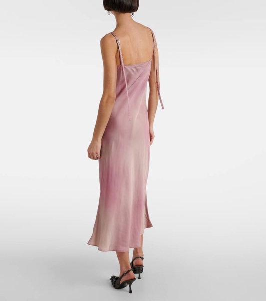 Satin slip dress
