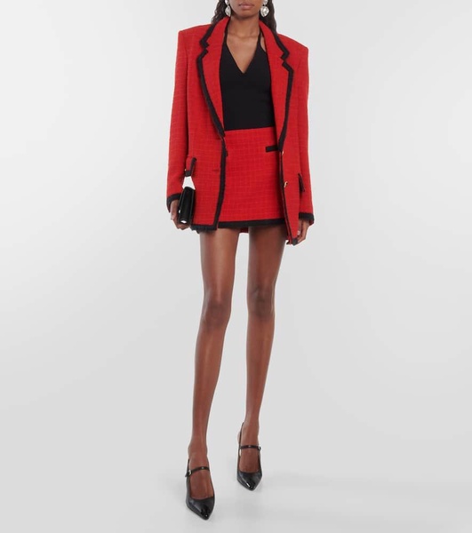 Wool-blend bouclé jacket