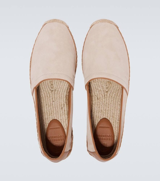 Leather espadrilles