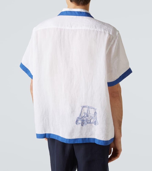Club Champion embroidered linen shirt