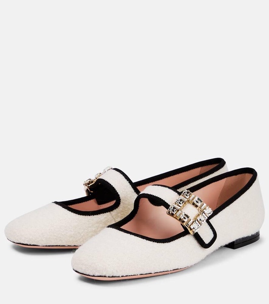 Très Vivier Babies bouclé flats