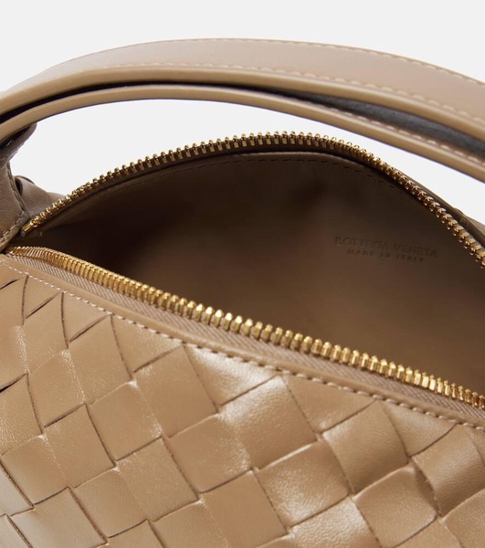 Wallace leather shoulder bag