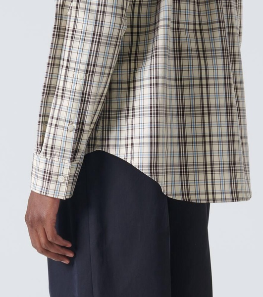 Checked cotton shirt