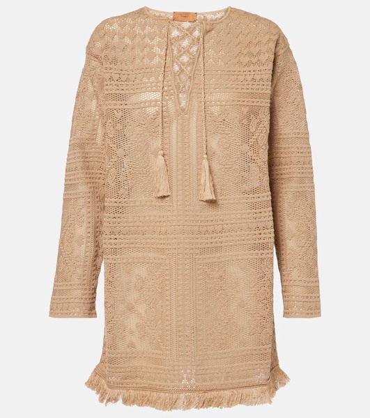Kiss By The Book lace minidress
