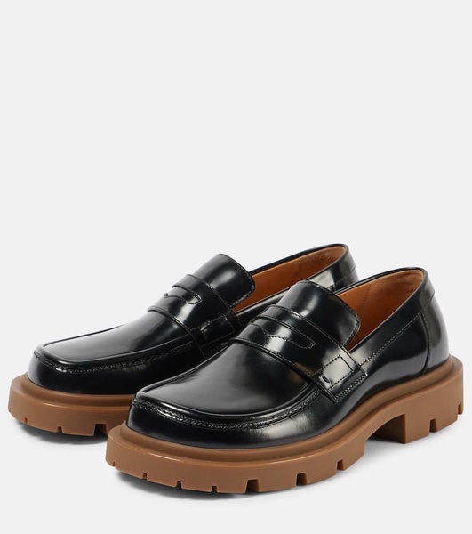 Ivy leather loafers