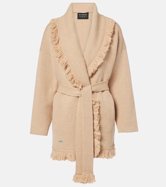 Cashmere and cotton cardigan