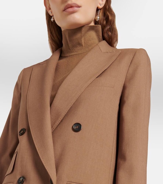 Luglio wool, mohair and silk blazer