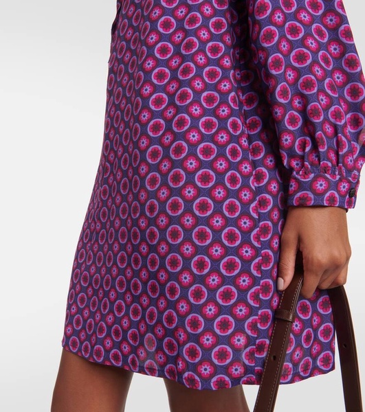 Mathilde printed shirt dress