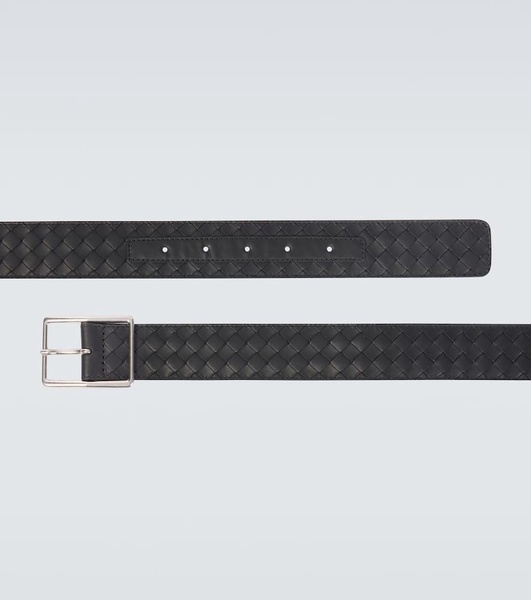 Piccolo Intrecciato leather belt