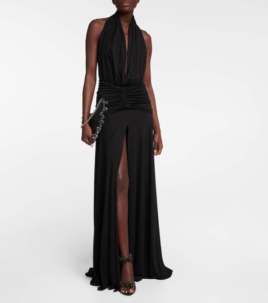 Halterneck gown