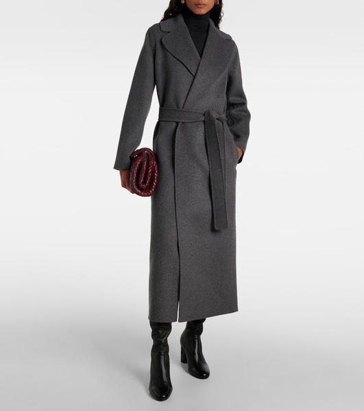 Poldo wool wrap coat
