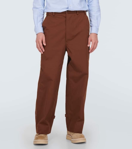 Cotton canvas pants 